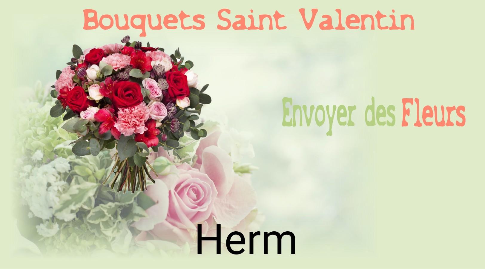 Roses de Saint-Valentin livrées à Herm
